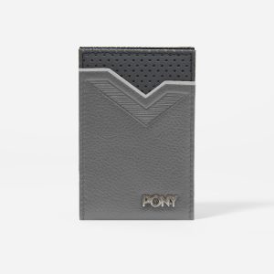 GIL TWO FOLD GREY WALLET WITH MAGNETIC