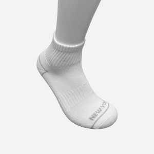 MEN'S HIGH QUARTER ATHLETIC WHITE SOCKS 10 PACK